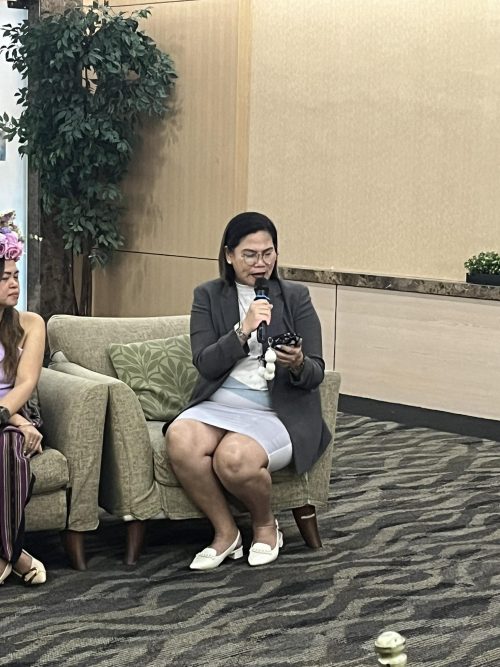 Dr. Amabel S. Liao, University President delivered a Spoken Poetry during the RGADC Forum titled “MIMAROPA WEroes: A Celebration of Women’s Strength and Resilience” on 19 March 2024 at the La Breza Hotel, Quezon City