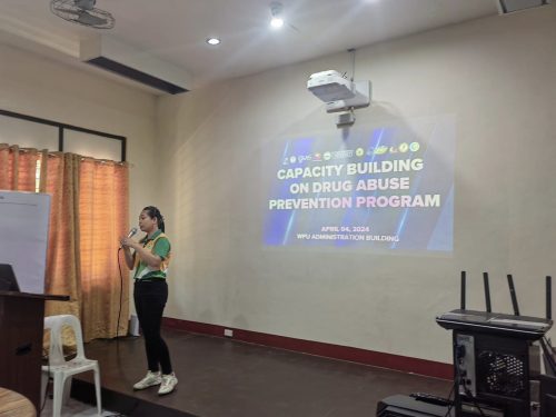 The Capacity Building on Drug Abuse Prevention Program