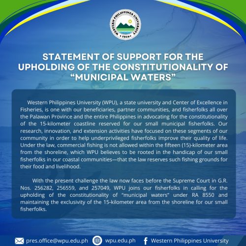 WPU stands with small-scale fisherfolks in protecting municipal waters in PH, Palawan