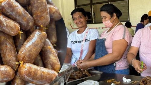training on meat processing ISAUB women