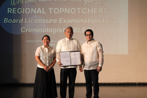 PCAP Region IV Honors WPU-CCJE Faculty